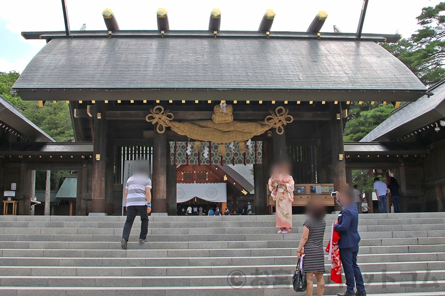 北海道神宮 北海道札幌市 お宮参りについて 境内 祈祷受付 申込 駐車場など